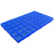 山顶松 防潮垫板 塑料栈板组合式地台板仓库地垫板 新-款蓝加厚60*30*3cm