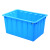 加厚牛筋塑料水箱长方形耐用储水桶大容量家用养鱼箱水产箱塑料桶 300L蓝色（可装249KG水）