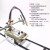 LISM上海华威CG1-30/100半自动火焰切割机小乌龟改进型割圆跑车等离子 CG1-30裸机小车(A1)