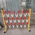 塑料移动护栏塑料铁马黄色胶马可移动水马路障施工围栏交通设施 伸缩护栏1.2米高*2.5米