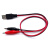 央光 USB-A公转2鳄鱼夹线 USB转红黑鱼夹测试线 USB转鱼夹线 0.5米 YG-TYX15