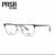 帕莎（Prsr）龚俊同款2024年款眼镜架金属框钛腿超轻眼镜眉框眼镜PJ78001-3