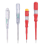 罗宾汉日本测电笔RVT电工家用试验电笔ABS包胶氖气灯150-250v RVT-111(3 RVT-111(3.0mmX139mm)测电笔
