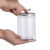 透明塑料水晶盖密封包装瓶子pet花茶坚果密封罐易拉罐 直径8.5:高18易拉盖:水晶罐:约48g:瓶25