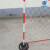 中宝施工安全网绳隔离网临时防护网绳建筑遮拦围网电力安全围栏30米