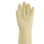 安百利（ANBOLY)耐酸碱乳胶加厚手套防化加长手套60cm加厚型(白色)