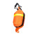 展予 救生绳包 反光救生包 水上漂流救援抛绳包 橙色 12mm30米+包 单位/套