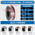 二氧化碳气体保护焊丝0.8/1.0碳钢1.2无气自保药芯二保焊丝 08有气实心碳钢气保焊丝1KG1盘大轴盘