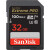 闪迪（SanDisk）Extreme PRO 相机存储卡 SDHC 内存卡 SD卡 U3 V30 32GB