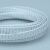 蛇皮网6mm三织加密型PET编织网尼龙网避震网护线网套线网管工业品 白银