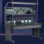 科威顿工作台重型带灯架抽屉不锈钢维修焊接操作桌横抽1.2米+1米多功能灯架试焊台