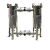 袋式双联过滤器 卫生级级不锈钢 可切换大流量过滤机 5-8吨 32快接