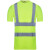 速干短袖T恤建筑工地反光安全工作服物流环卫中建地盘衣 浅蓝色-4条反光条 L 适合50-55kg