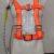国标高空作业安全带户外施工空调半身全身五点式腰带保险绳套装 国标涤纶单小钩2米