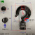 旋转吊钩可转动吊钩万向吊钩吊索具专用手拉葫芦下钩起重货钩促销 1顿用6毫米链条