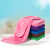 鲁识清洁毛巾超细纤维吸水百洁抹布25*25cm紫色10条装