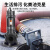 来禹 国标切割式污水泵380V抽粪泥浆排污泵小型水泵 5.5KW2寸热保护电缆线8米 