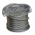安达通 钢丝绳 油性起重钢丝绳吊装软绳拖车钢丝 28mm 