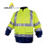 代尔塔 工作服404012 高可视上衣 反光工装 荧光黄 XL