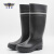 中神盾高筒雨靴防滑耐磨安全靴水鞋防护靴黑色带反光条38码SWS-PPES-901