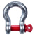 普霖乐 弓形起重卸扣高强度直型卸扣U型吊环D型马蹄卡扣锁扣 9.5吨 