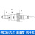 M12工业插件压力变送器 4-20mA 0-10V 工业型气压液压压力变送器 -100～300kPa