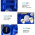 OIMG适用于灶台油水油污分离器餐饮厨房储油桶自动油水分离收集桶塑料 蓝色火锅店收油桶