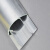 DS 铝合金线槽 3号加厚款 1米/根 壁厚0.9mm 半圆弧形地面压线槽