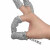 五级防割手指套耐磨劳保雕刻切割防护弹性采摘园艺手部保护约 10个(五级防割指套)