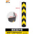 橡胶护墙角地下车库反光护角板警示条护圆角防撞条交通设施 圆角1500_100_12mm