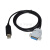 USB转DB15针/孔 适用蠕动泵注射泵 RS232 485串口通讯线 DB15孔 RS232协议 1.8m