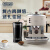 德龙咖啡机 ECO310KG200咖啡机研磨器电动磨豆机汪小白定制礼盒装奶油白 泵压式半自动咖啡机 黄金萃取