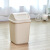 日式厨房分类家用垃圾桶ins风高颜值塑料垃圾桶摇盖厕所有盖纸篓 绿色 10L（23*23*32cm）