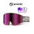 POWSTER引力系列防雾滑雪眼镜专业级单双板雪镜柱面滑雪护目镜 SSS联名钛晶银