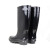 回力028 雨靴 中筒单层 黑色水鞋塑胶套鞋 44