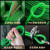 安达通 包塑钢丝绳 涂塑包胶绿色国标牵引绳钢丝线 绿色 直径10mm 