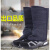 电焊鞋盖帆布鞋套电焊脚盖脚套工人工作劳保焊工焊接脚套 帆布脚盖(蓝)