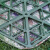 金树叶 伪装网支撑杆 6组（1套）铝合金防伪网支撑杆迷彩网支撑绿色 X