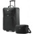 美旅箱包（AmericanTourister）行李箱登机箱大容量旅行箱黑色 Black 2-Piece Set (tote/21)