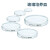 玻璃培养皿圆型直径60/75/90/100/120/150/200mml细胞细菌培养皿 无标180mm/一箱32个