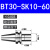 精密刀柄BT40-SK10-60 BT30 SK16-60 SK高速 高精度无风阻 动平衡 BT30-SK10-60（精密送拉丁）