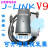 JLINK V9.4下载器STM32单片机V9仿真调试器 代替J-LINK V8 高配+板+7条线+40P线 V11新版本 中文外壳