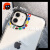 EOENKK和风猫饭小怪兽适用情侣苹果15promax/14pro/13手机壳iphonexs ma 黑框小怪兽 iPhoneXR