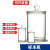 玻璃标本瓶实验室加厚病理标本缸透明密封样品展示瓶储物罐 75*180mm约680ml华鸥