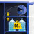 定制适用防暴器材柜安保八件套装备柜学校幼儿园保安应急反恐器械 18m高蓝色器材柜