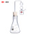 玻璃瓶发酵栓测定装置 酒厂专用发酵栓整套 橡胶塞微生物测定装置 发酵栓玻璃件250ml