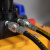 千斤顶电动液压双作用立式分离式液压油缸油泵10吨20/50/100/200T 配套电动泵380V-0.75KW