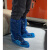 莱文格（LEVENGER）加厚加长款一次性塑料鞋套中高长筒防护疫防尘雨水养殖场厂家批发 (加厚款)筒高70*宽36cm/捆装