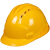 夏季国标安全帽工地印字防砸建筑白色头盔监理管理领导工程帽劳保 国标玻璃钢圆型透气黄色