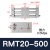 磁耦式无杆气缸RMT16 20 25 32 40-10/150RMTL长行程滑台 RMT20X500S